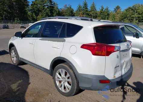 2013 Toyota Rav4 Limited from USA, damaged, VIN 2T3DFREV6DW106284